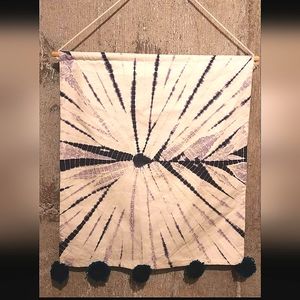 Tie- Dye canvas wall hanging